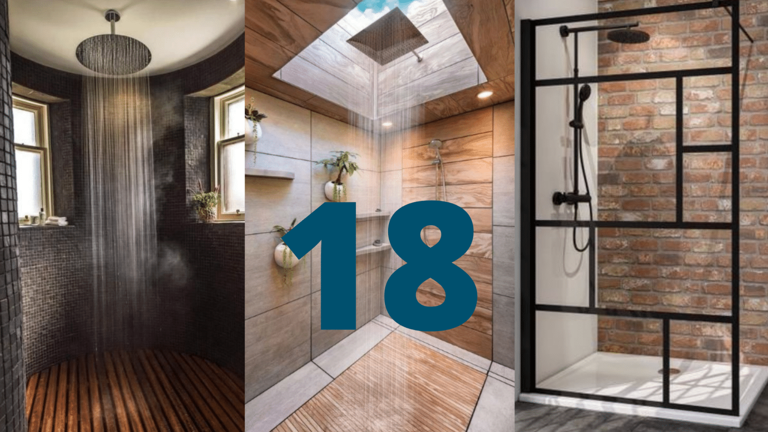 20 salles de bains avec douche à l’italienne : Attention