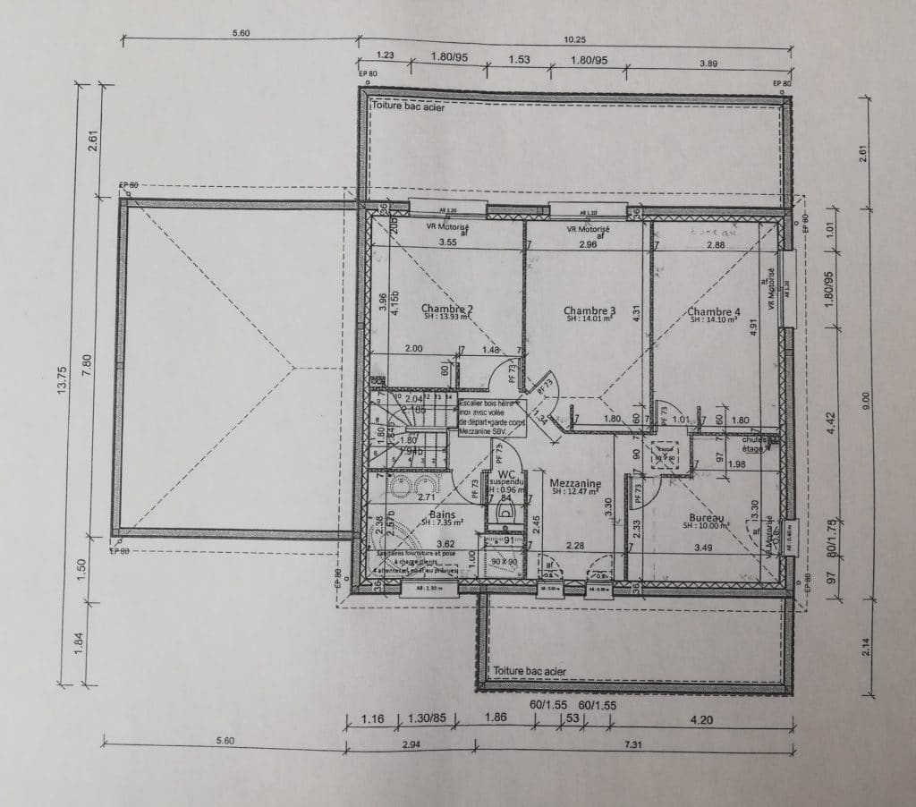 180 M2 House Plan